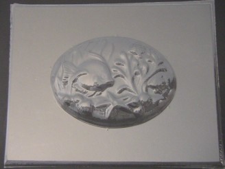 2512 Aquarium Plaque Chocolate Candy Mold